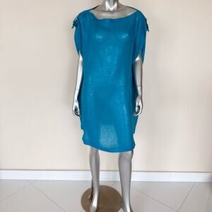 Nicole Olivier women linen tunic Retail 280$